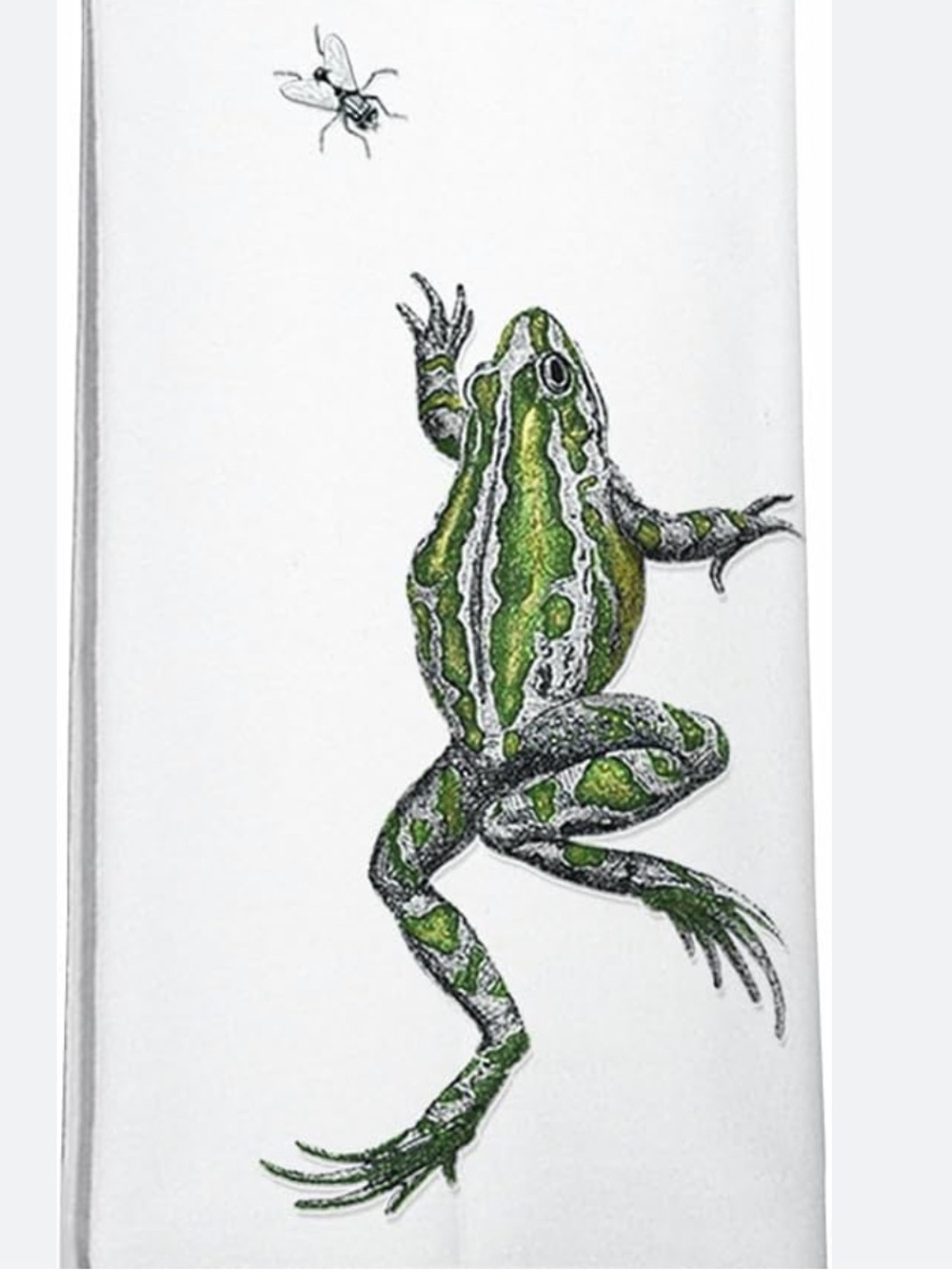 Montgomery Street Frog and Fly Cotton Napkins